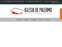 Tablet Screenshot of laiglesiadepalermo.com